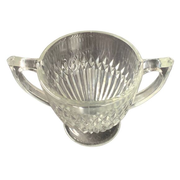 Vintage Jeannette Depression Glass Sugar Creamer Charm to Your Table Retro Class - Picture 3 of 16